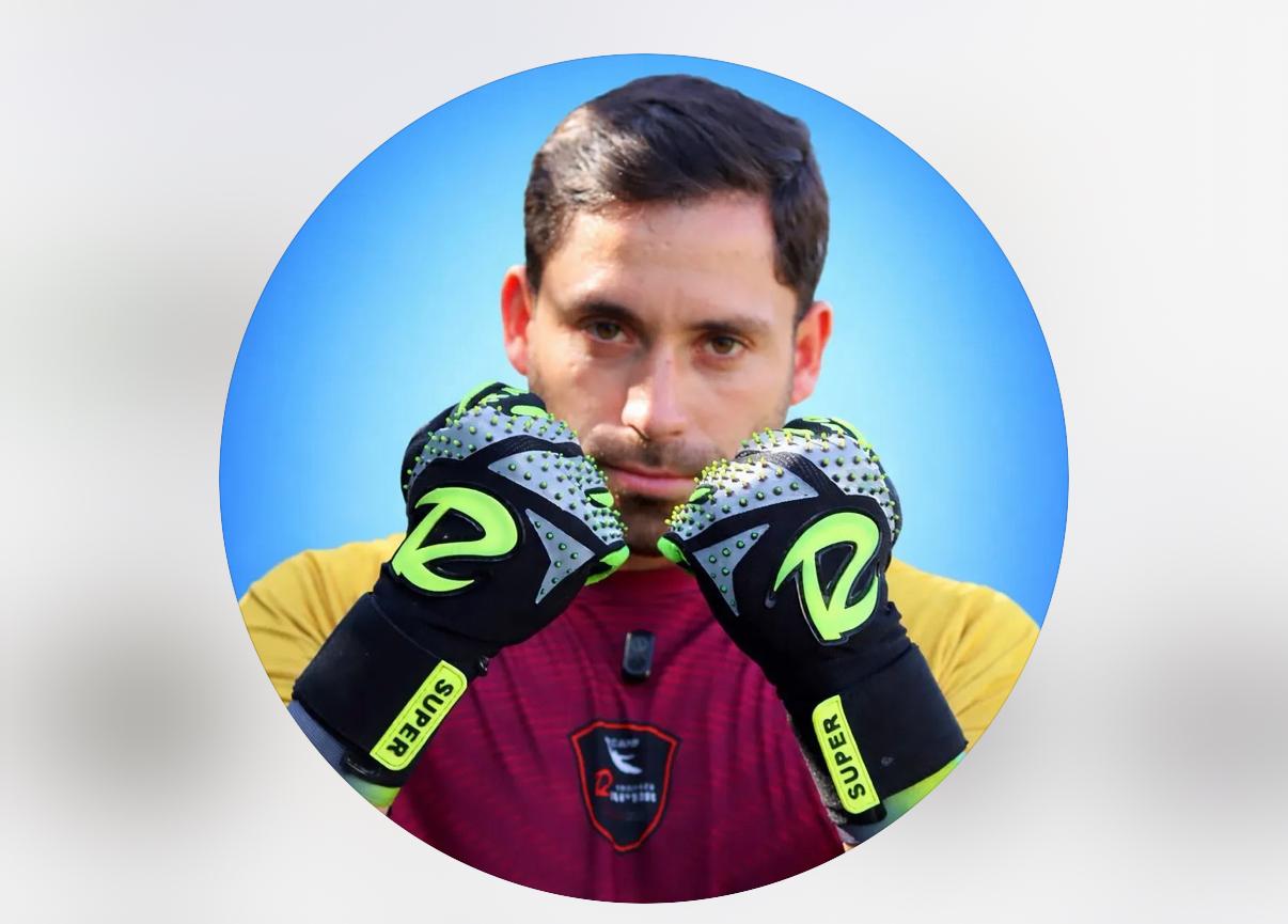 Foto do goleiro moderno